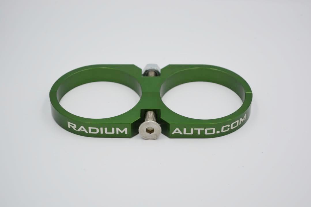 2 Piece Fuel Pump Clamp; 60mm; Dual; For Bosch Pumps / Fuel Filters